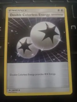 Double Colorless Energy - Uncommon - Pokemon TCG - Sun and Moon - 136/149 LP - Image 1