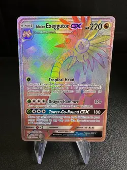 Alolan Exeggutor Gx 118/111, Crimson Invasion, Pokemon, NM - Image 1