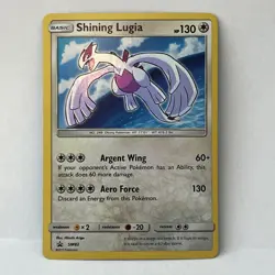 Pokemon TCG Shining Lugia SM82 Promo English Shining Legends Holo 2017 NM - Image 1