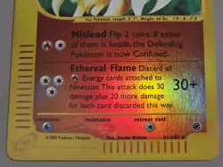 Pokemon Base Set Expedition # 21/165 Reverse Holo NINETALES not played - Image 3