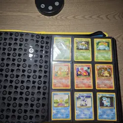 Pokemon TCG Base Set Binder Lot Charizard Pikachu Blastoise Venusaur Mewtwo - Image 3