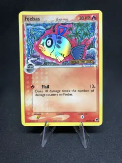 Feebas 49/101 Pokemon Dragon Frotiers Stamped Reverse Holo NM - Image 1