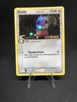Flaaffy 30/101 Pokemon Dragon Frontiers Stamped Reverse Holo NM - Image 1