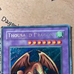 Thousand Dragon EU Unl Ed Secret MRD-E143 Yu-Gi-Oh! VHP written on - Image 5