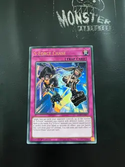 YUGIOH S-FORCE CHASE ULTRA RARE LIOV-EN077 1ST EDITION - Image 1