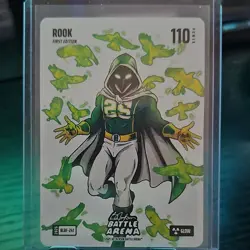 Bo Jackson Battle Arena Rook First Edition Glow BLBF-241 110 Attack Card - Image 1