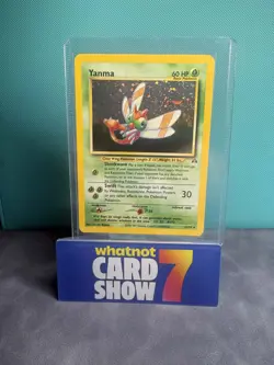 Pokemon TCG Card English Unlimited Neo Discovery Yanma 17/75 Holo Rare PL - Image 1