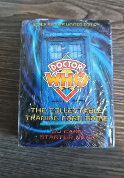 Doctor Who Collectible Card Game 60 Card Starter Decks 12 Pack (1996 MMG) SEALED - Image 4