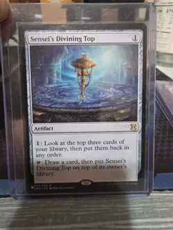 Magic: The Gathering Artifact Sensei's Divining Top Regular Card - Image 1