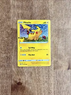 Pikachu SWSH039 Black Star Promo Celebrations Stamped Pokemon Cards - Image 1
