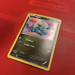 Pokemon Card BW Dragon Vault Bagon HOLO 6/20 LP - Image 2