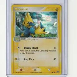 Manectric Pokemon Card ex Emerald 2005 Rare Reverse Holo TCG Card 16/106 - Image 1