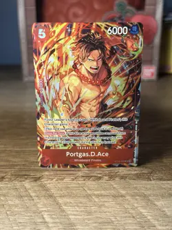 Portgas.D.Ace ST15-005 SR Illustration Box Vol.5 One Piece Card Game English - Image 1