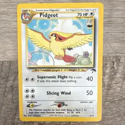 Pokemon Pidgeot Southern Islands 2/18 70 HP 2001 Regular Stage 2 TCG Card - Image 1