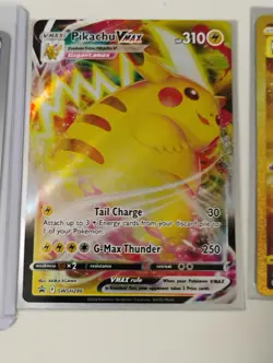 Pokemon Flaaffy Secret Rare/Pikachu Promo/Full Art/Illustration Rare Holo Cards - Image 3