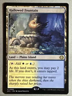 MTG / Hallowed Fountain / ECL / #265 / Regular / Rare / NM - Image 1
