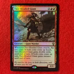 Two-Headed Giant - Foil - Dominaria - Magic the Gathering - MTG - Image 1