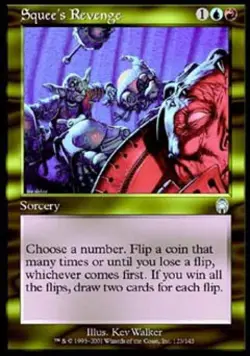 Squee's Revenge -Foil Light Play MTG Apocalypse - Image 1