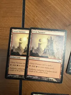 Mirrodin Artifact Lands Set MP Set of 2 Each Magic The Gathering - Image 3
