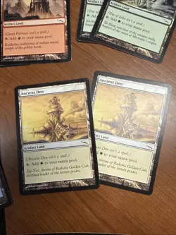 Mirrodin Artifact Lands Set MP Set of 2 Each Magic The Gathering - Image 5