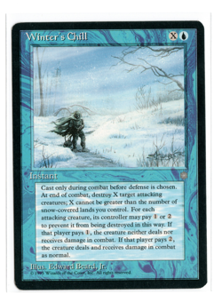 MTG - Winter's Chill - Normal - Ice Age - LP - Image 1