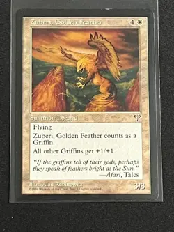 Zuberi, Golden Feather Mirage Magic The Gathering - Image 1