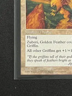 Zuberi, Golden Feather Mirage Magic The Gathering - Image 5