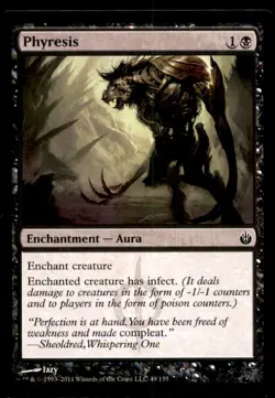 Phyresis LP Light Play Mirrodin Besieged MTG [7663] - Image 1