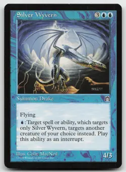 MTG Silver Wyvern R Stronghold LP - Image 1