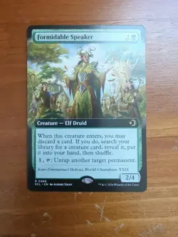 Formidable Speaker (Extended Art) Lorwyn Eclipsed Regular - Image 1
