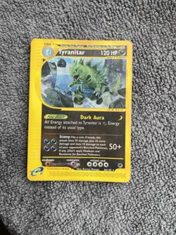 Pokemon Tyranitar Expedition Non-Holo Card 66/165 2002 - Image 1