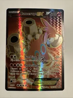 Camerupt EX - 146/160 ~ Full Art Ultra Rare ~ XY Primal Clash NM - Image 1