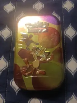 FACTORY SEALED Pokemon TCG Scarlet & Violet 151 Mini Tin - Meowth - Image 1
