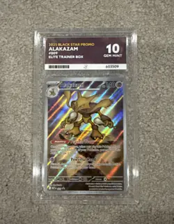 Pokemon TCG Alakazam Black Star Promo 009 ACE 10 🪄 - Image 1
