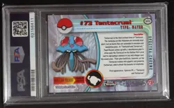 2000 Topps Chrome - Pokemon TV Tentacruel #73 - Spectra PSA 9 - Image 2