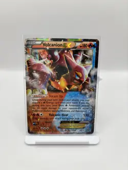 Pokemon TCG Volcanion EX 26/114 XY Steam Siege Holo Near Mint English - Image 1
