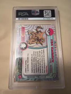 Topps Chrome Pokemon Kadabra #64 Spectra-Chrome PSA 9 (Topps 2000) - Image 2