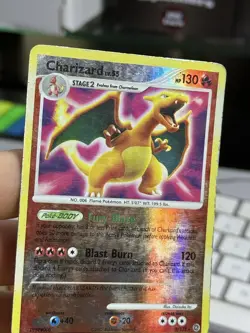 Charizard 3/132 Secret Wonders 2007 Reverse Holo Rare Pokemon Card TCG - Image 5