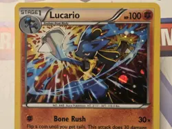 Pokemon TCG XY140 Lucario Black Star Promo Holo Card - Image 4