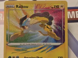 Pokemon TCG Raikou Card Vivid Voltage, Amazing Rare, 050/185 - Image 4