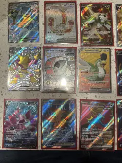 Pokemon TCG Full Art Lot Pokemon V EX Sword And Shield Scarlet And Violet NM-LP+ - Image 2