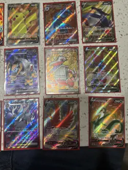 Pokemon TCG Full Art Lot Pokemon V EX Sword And Shield Scarlet And Violet NM-LP+ - Image 3