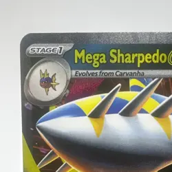 Mega Sharpedo ex 061/094 Phantasmal Flames Holo Double Rare Pokemon NM-MT - Image 3