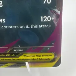 Mega Sharpedo ex 061/094 Phantasmal Flames Holo Double Rare Pokemon NM-MT - Image 5