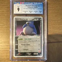 Rocket's Snorlax ex CGC Graded EX Team Rocket Returns 104/109 Holo 2004 Pokemon - Image 1