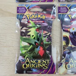 COMPLETE ART SET LOT 4 SEALED XY Ancient Origins Blister Sleeved Packs Pokemon - Image 5