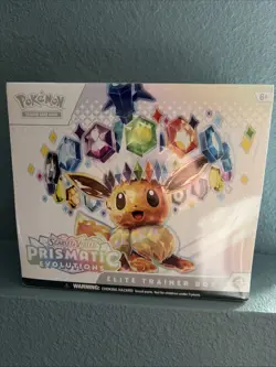 Pokemon Prismatic Evolutions ETB *SEALED* With Poster And Surprise Box *Box Only - Image 3