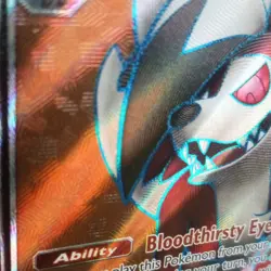 Lycanroc GX FULL ART ULTRA RARE 138/145 SM Guardians Rising Pokemon HOLO LP 2017 - Image 4