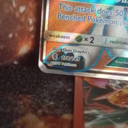 Lycanroc GX FULL ART ULTRA RARE 138/145 SM Guardians Rising Pokemon HOLO LP 2017 - Image 5