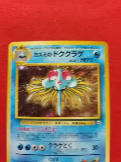 Pokemon: Misty's Tentacruel No. 073 Holo Rare Gym Japanese Old Back - MP - F7 - Image 4